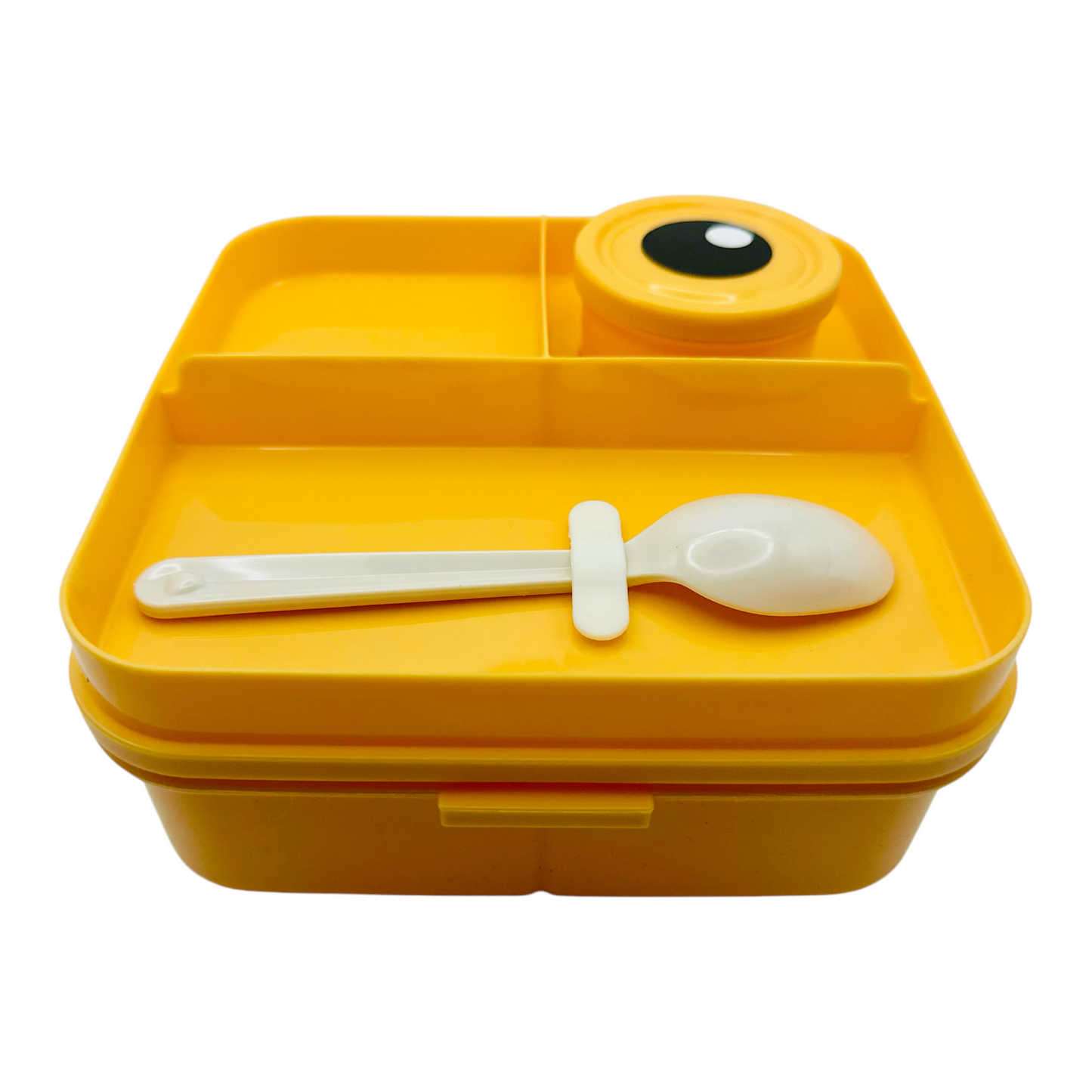 Dinosaur Kids Lunch Box with Stainless Spoon and Snack Container