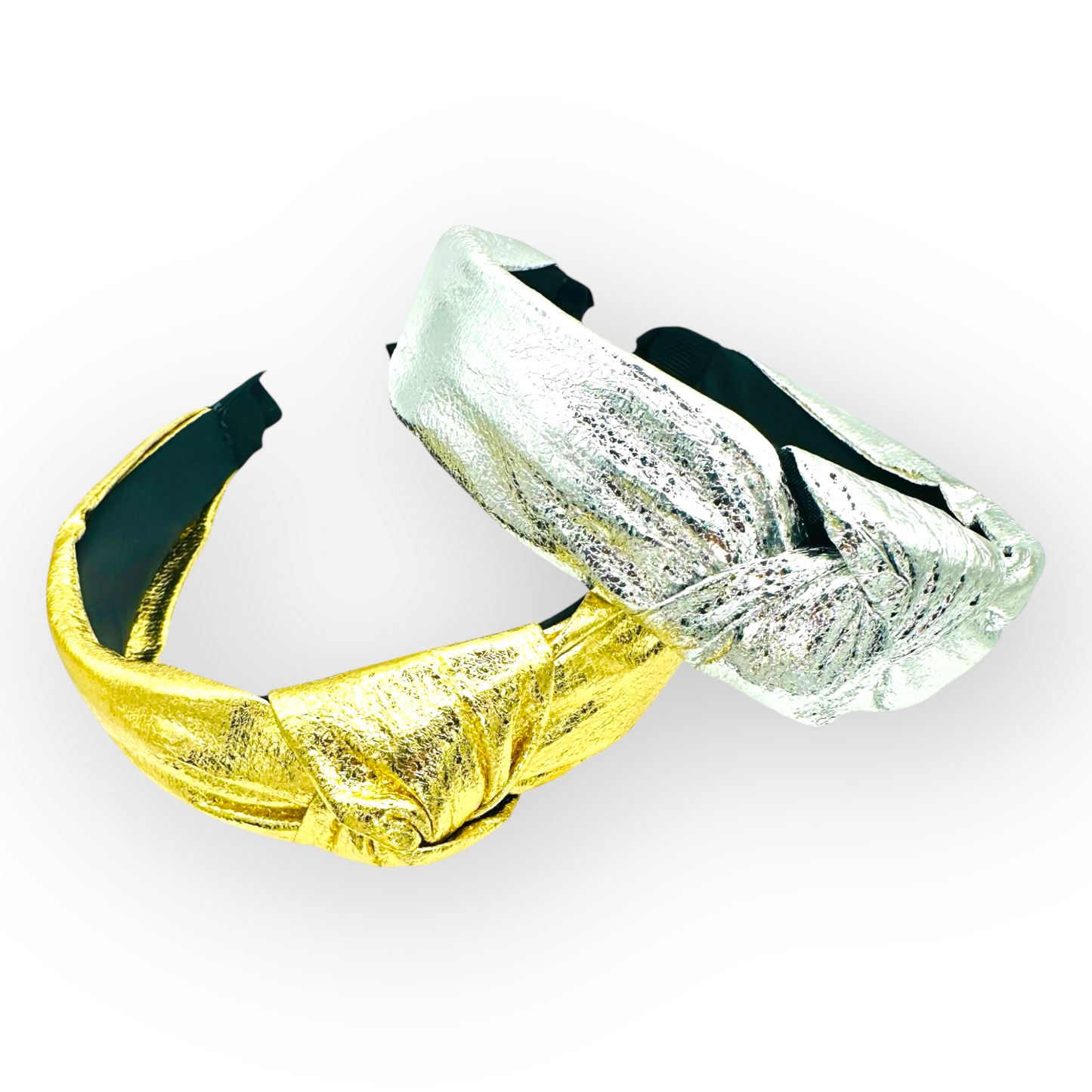 Golden Journey Metallic Knot HeadBand