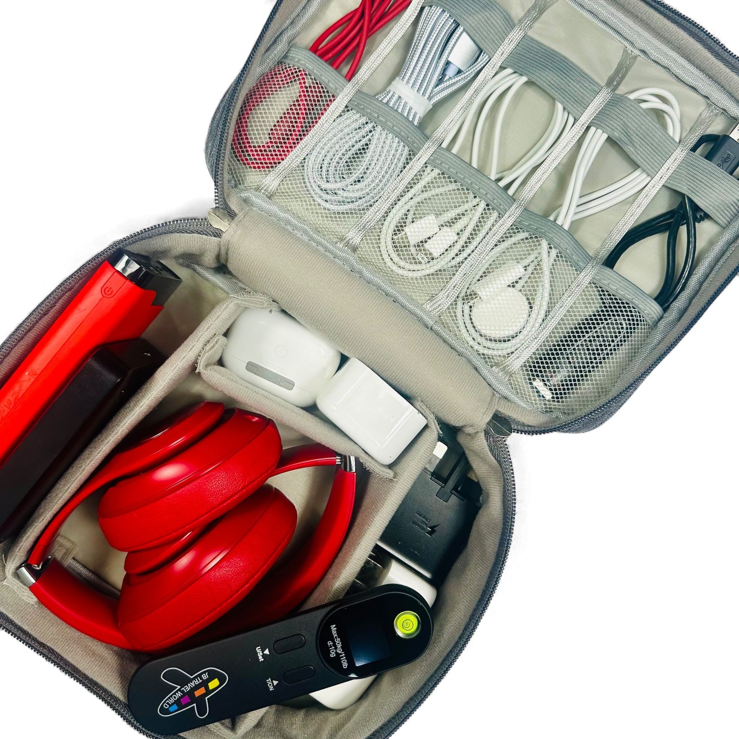 Travel Electronics Organiser Bag – Waterproof, Compact & Durable | JB Travel World