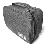 Travel cable and electronics organiser bag